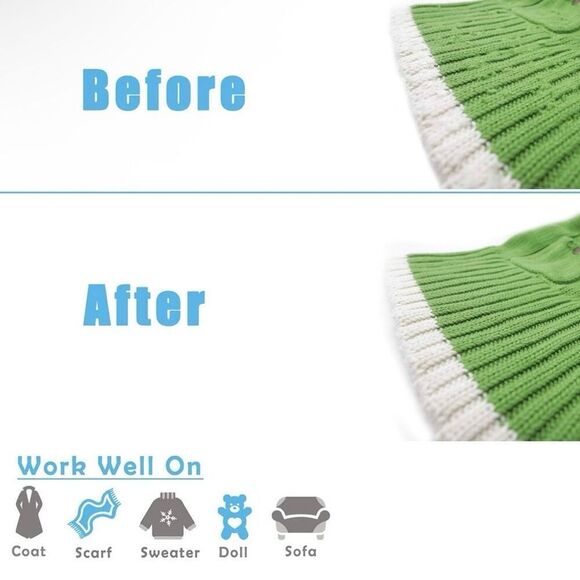 Lint Remover Electric Clothes Sweater Fabric Shaver Plus Bonus Lint Roller - Picture 5 of 8